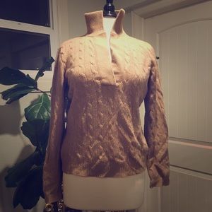 Ralph Lauren Camel Cashmere Sweater